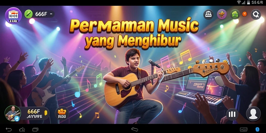 Tampilan utama gameplay 666F yang menarik dan interaktif.