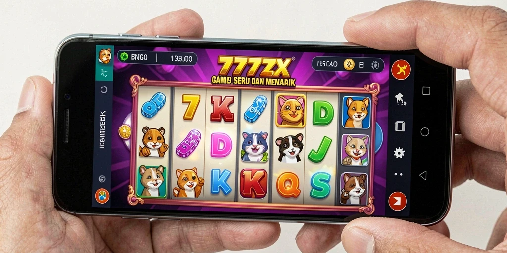 Tampilan gameplay Bingo yang seru dengan hadiah menarik.
