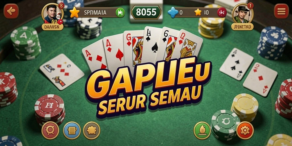 Tampilan gameplay seru di 8055 yang penuh dengan strategi.