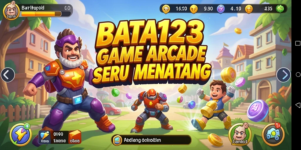 Screenshot gameplay BATA123 menampilkan momen seru saat mengumpulkan bonus.