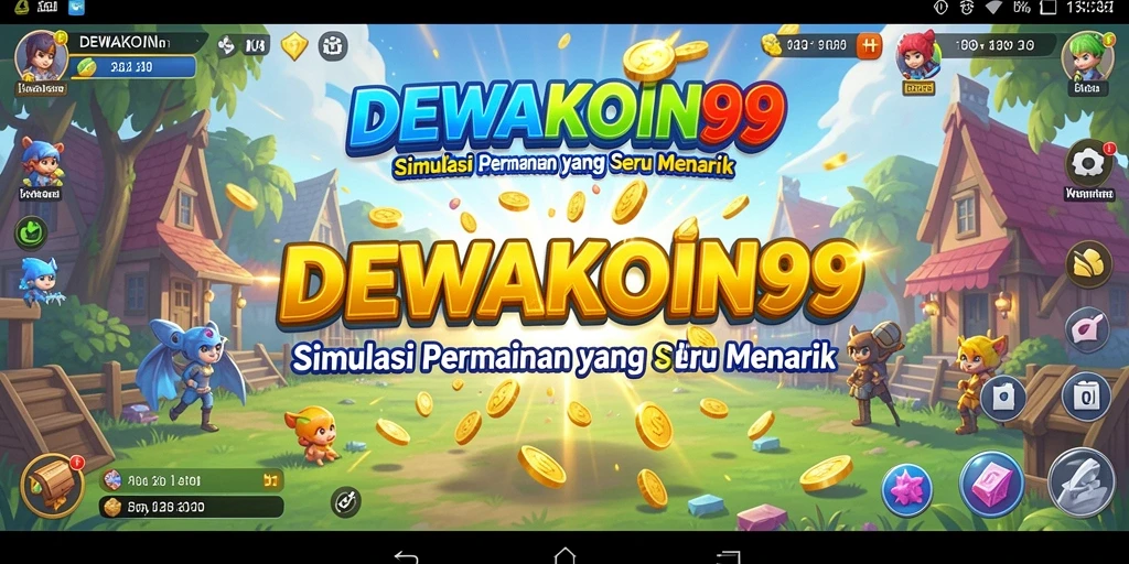 Tampilan gameplay DEWAKOIN99 yang menarik dan memukau.