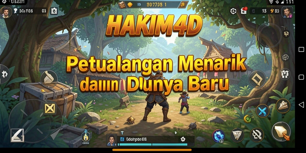Tangkapan layar HAKIM4D menampilkan aksi mendebarkan dalam dunia petualangan.