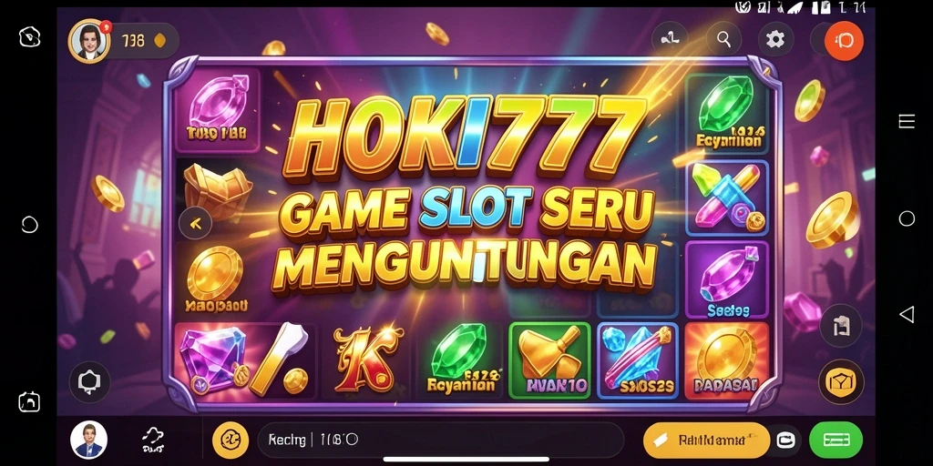 Tampilan menarik dari gameplay HOKI777 yang memukau.