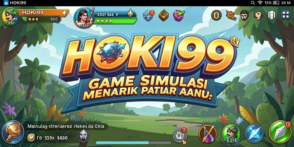 Tampilan gameplay HOKI99 yang seru dan menantang.