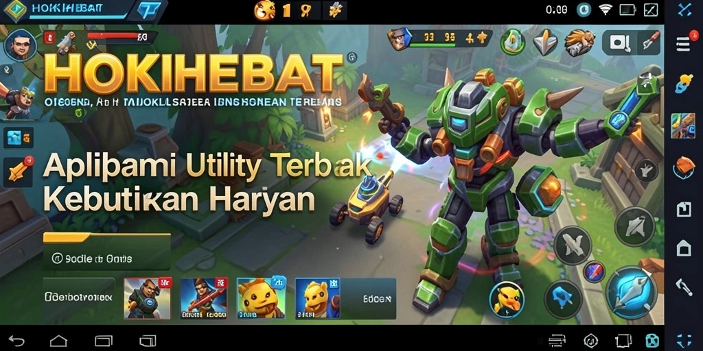 Screenshot utama HOKIHEBAT menunjukkan fitur pengingat yang intuitif.