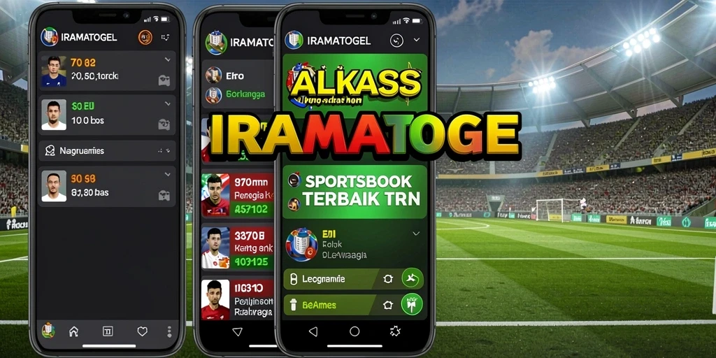 Menampilkan tampilan nyata dari gameplay Sportsbook di IRAMATOGEL.