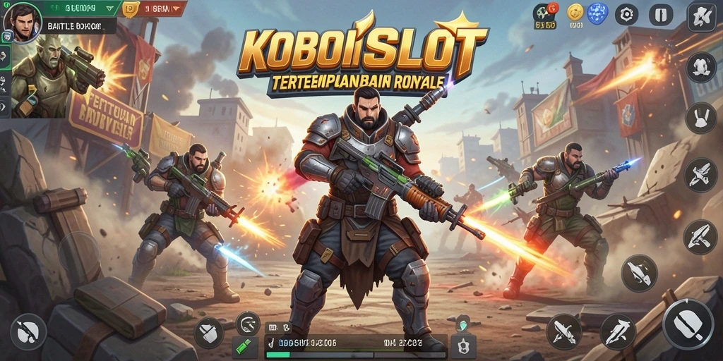 Tampilan gameplay intensi di KOBOISLOT dengan pertempuran seru dan strategi yang kuat.