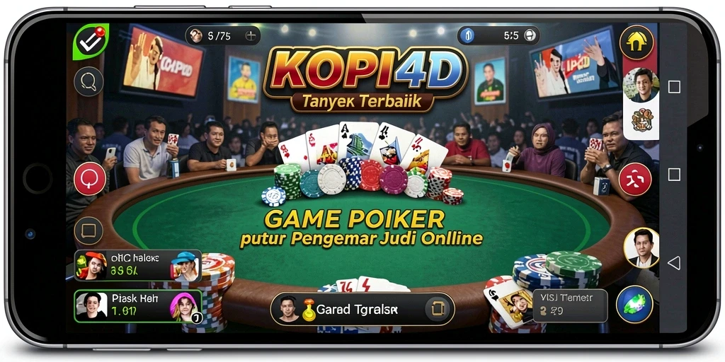 Tampilan gameplay KOPI4D yang seru dan menarik.