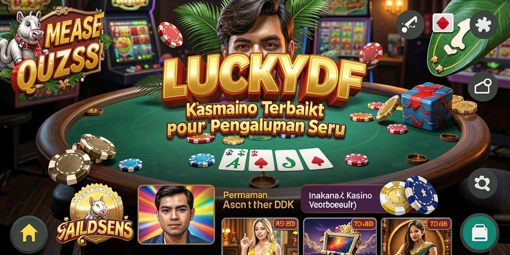 Tampilan gameplay Kasino LUCKYDF yang menarik dan interaktif.