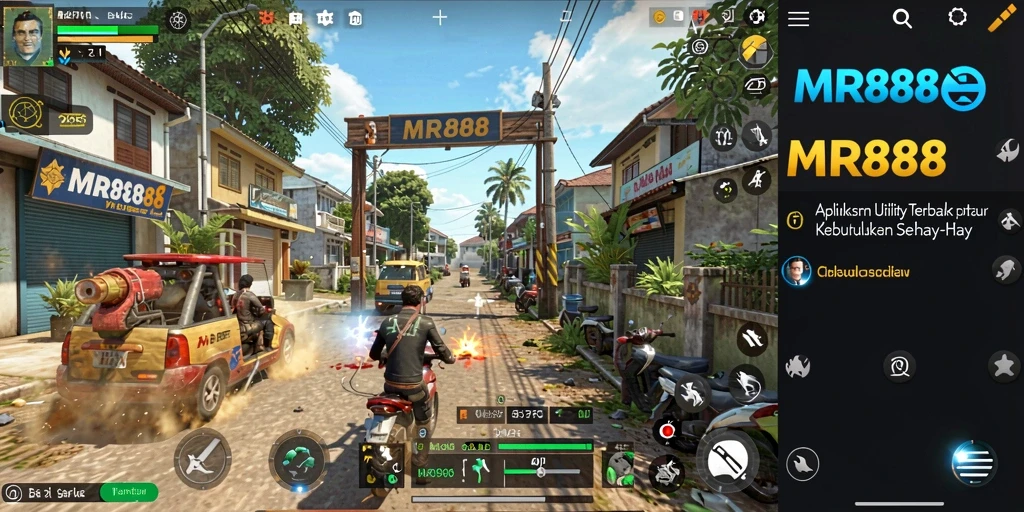 Screenshot utama MR888 menunjukkan antarmuka yang ramah pengguna.