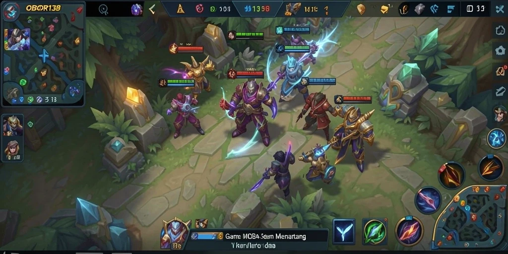Tampilan gameplay seru dalam OBOR138 yang penuh tantangan.