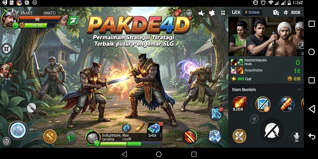 Tampilan menarik dari gameplay PAKDE4D dengan aksi strategi.
