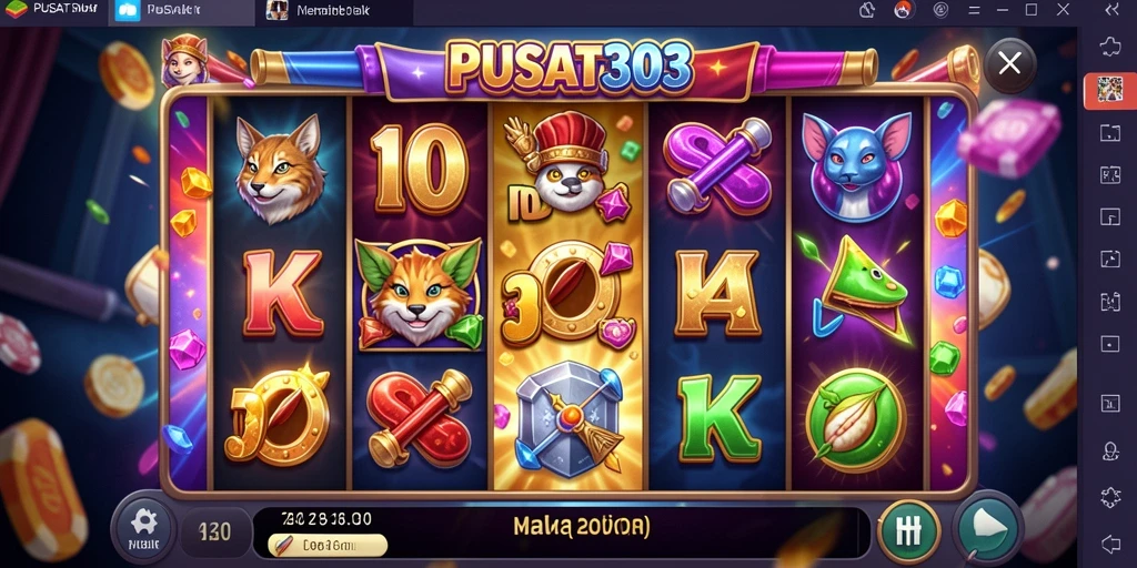 Tampilan menarik dari gameplay PUSAT303 yang menggugah selera.