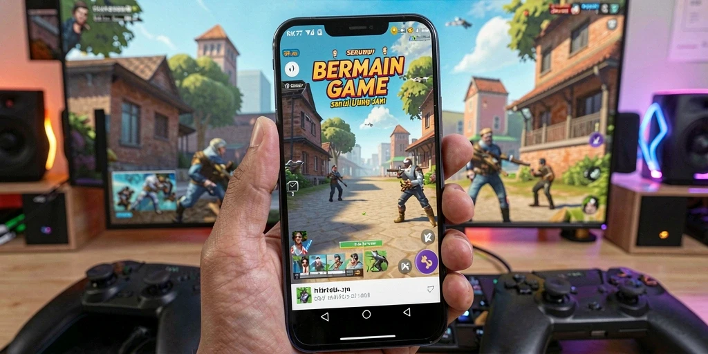 Tampilan screenshot RK77 menampilkan gameplay yang seru dan mengasyikkan.
