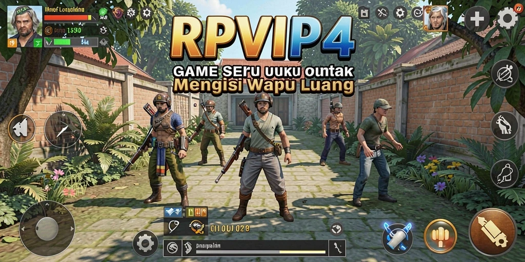 Screenshot RPVIP4 yang menampilkan gameplay seru dan menarik.