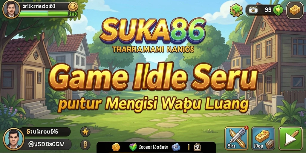 Tampilan gameplay menyenangkan di SUKA86 dengan karakter yang aktif.