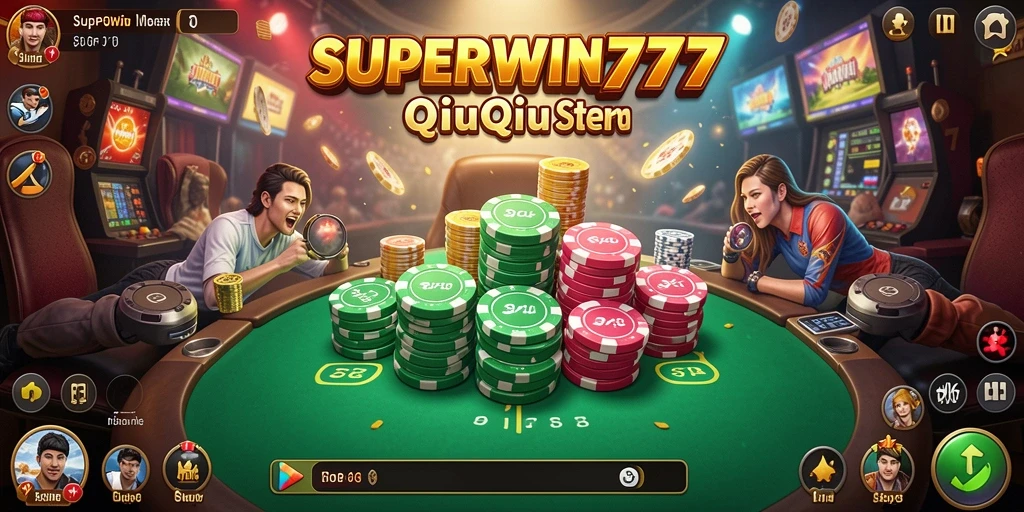 Tampilan gameplay QiuQiu yang menarik dan seru di SUPERWIN777.