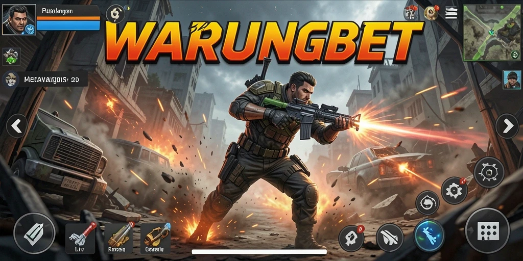 Tangkapan layar utama WARUNGBET menunjukkan aksi mendebarkan dalam pertempuran.